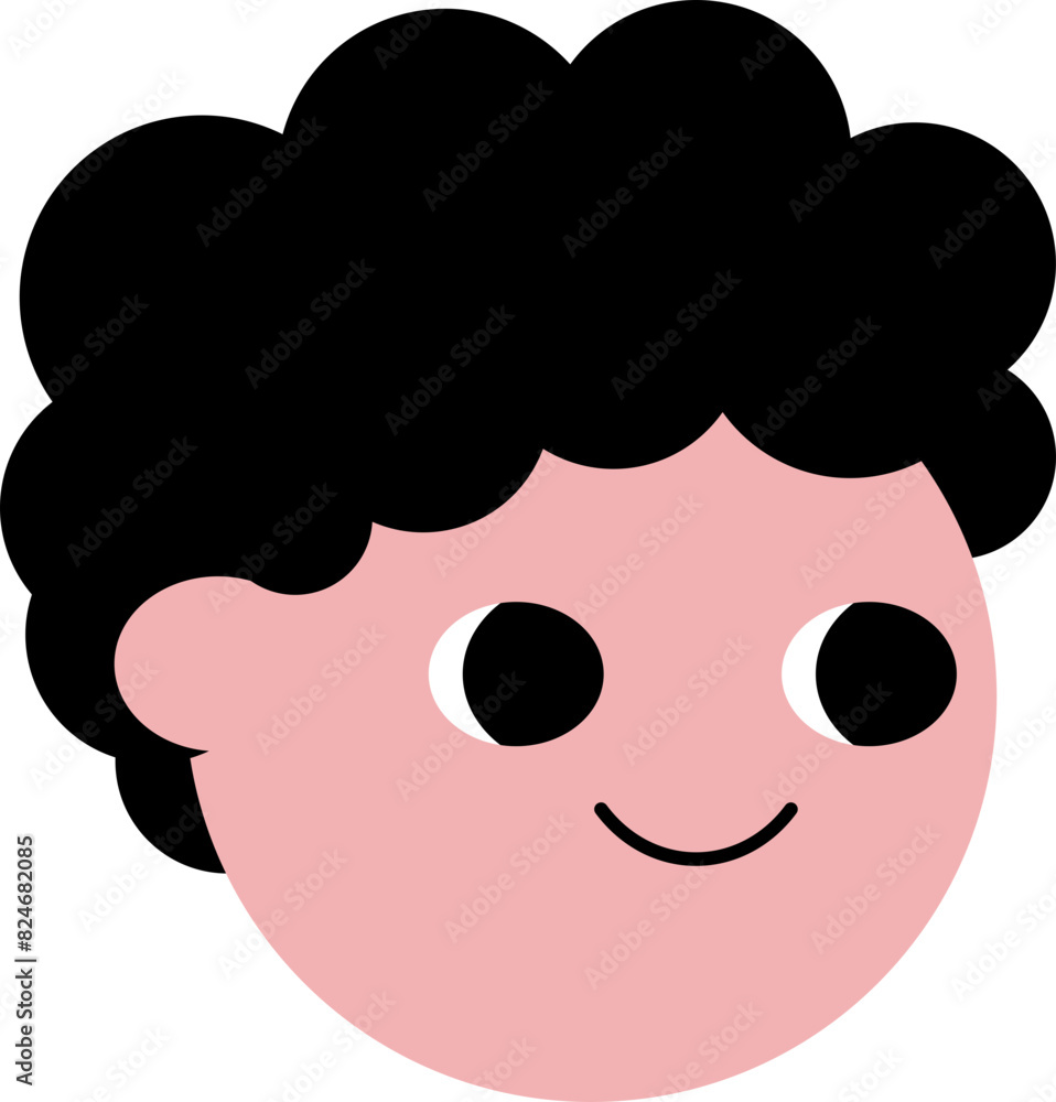 Cartoon Boy Face Icon Cartoon Boy Face Icon