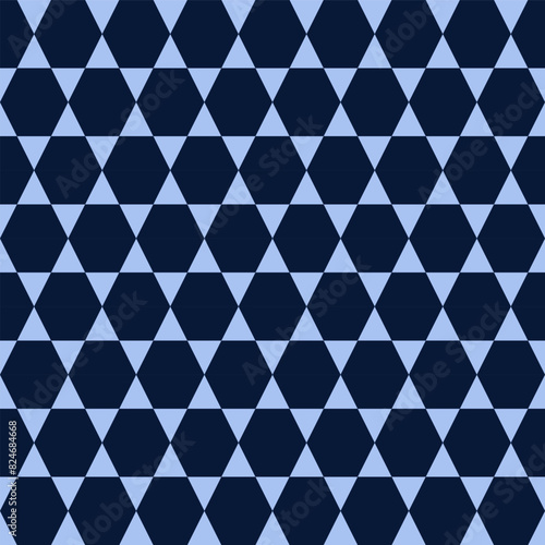 Israel seamless pattern with star of David