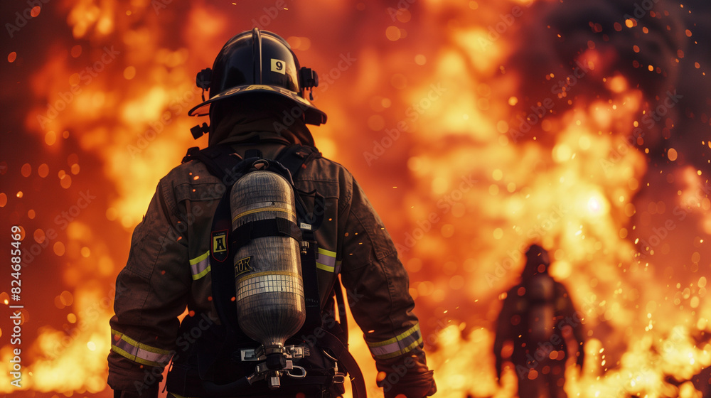 fireman in the fire fireman in the fire