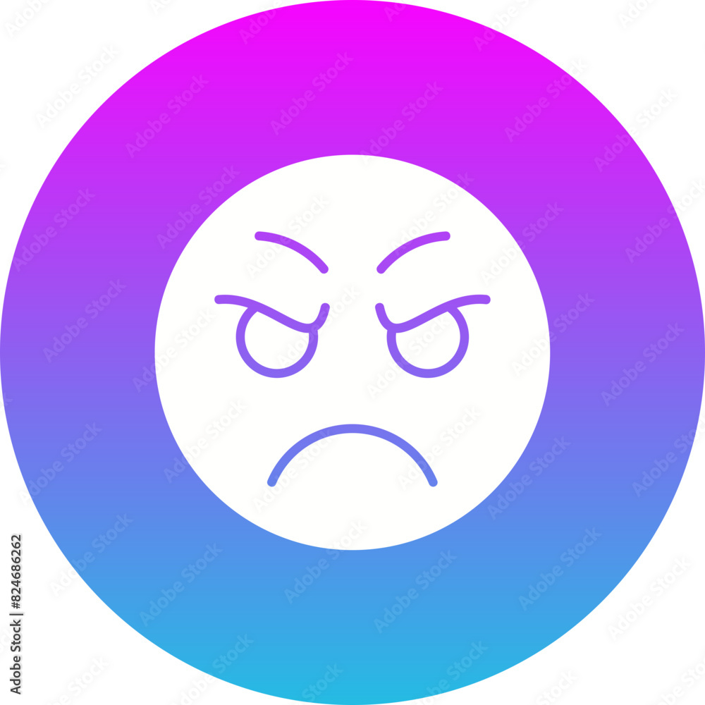 Scowl Icon Scowl Icon
