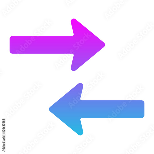 Opposite Arrows Icon
