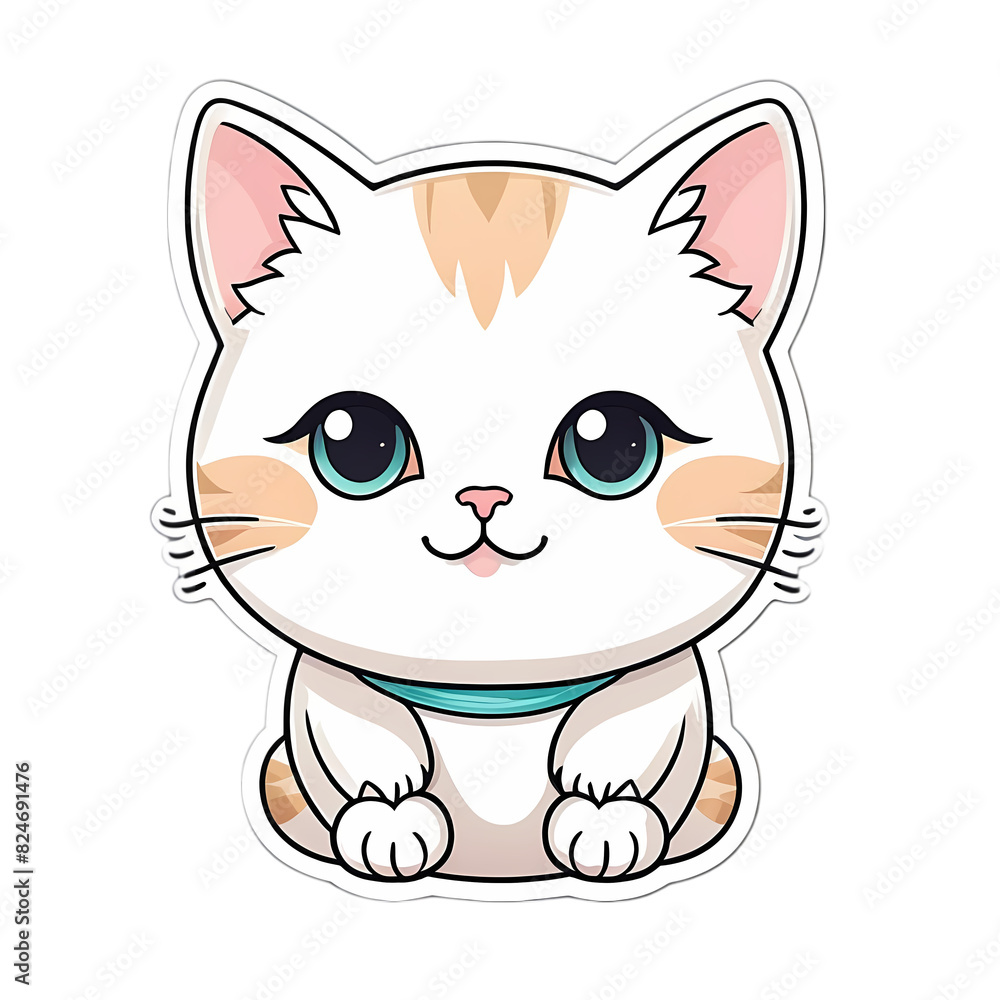 Cute kawaii cat Cute kawaii cat