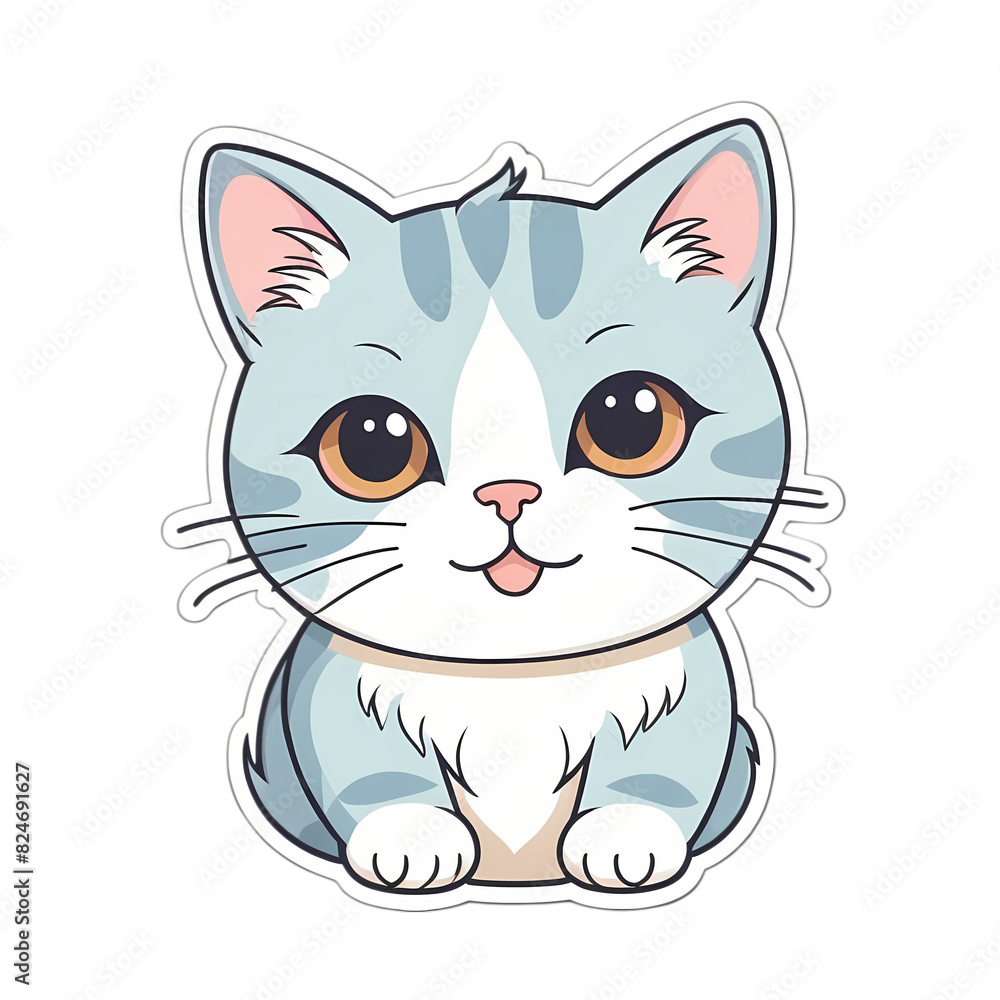 Cute kawaii cat Cute kawaii cat