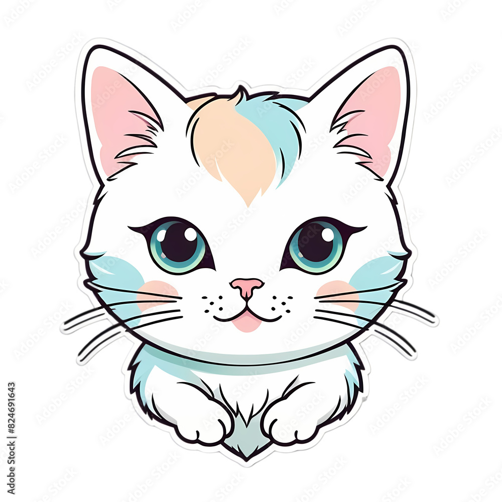 Cute kawaii cat Cute kawaii cat