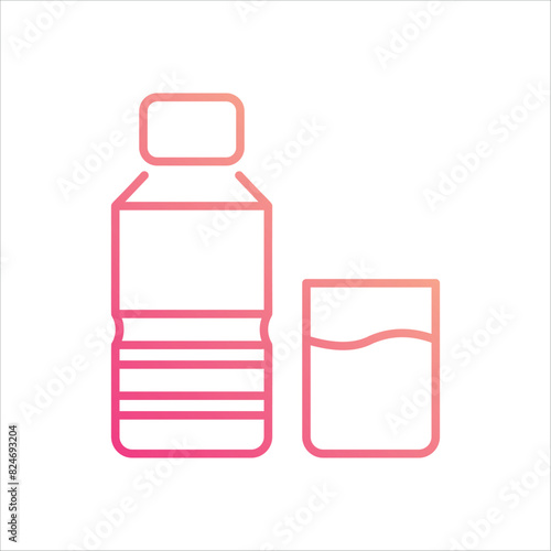 Mineral Water vector icon