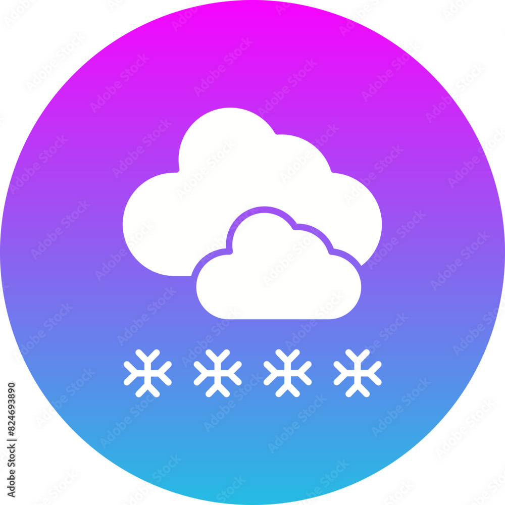 Snowfall Icon Snowfall Icon