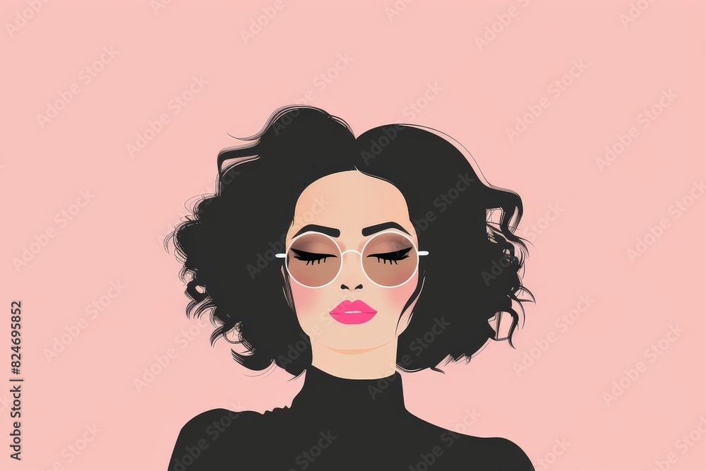 AI-generated illustration of a Woman in blue scarf. Beautiful simple AI generated image in 4K, unique. AI-generated illustration of a Woman in blue scarf. Beautiful simple AI generated image in 4K, unique.