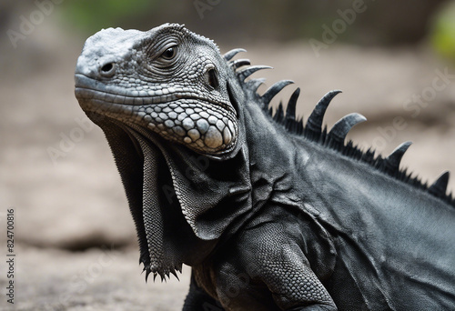 galapagos Black Iguanas 