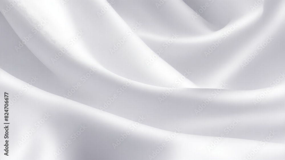 Luxury White satin smooth fabric background Luxury White satin smooth fabric background