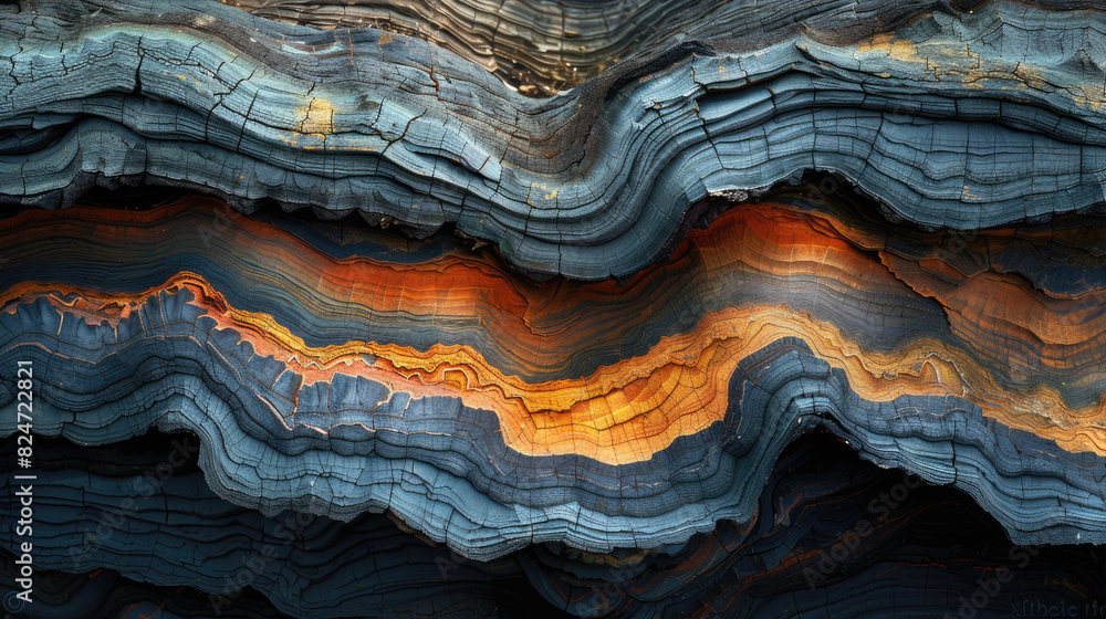 a close up of a rock that looks like a painting a close up of a rock that looks like a painting