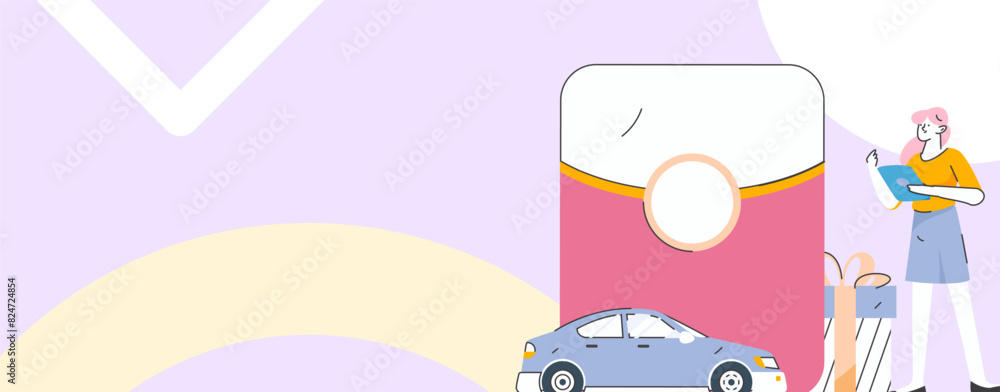Flat vector concept operation hand drawn illustration of people taking a taxi
Flat vector concept operation hand drawn illustration of people taking a taxi