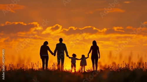 influences of family environment on personality traits. conversation and impact on relationship with relatives  children development  beliefs  habits. parent participation in family life