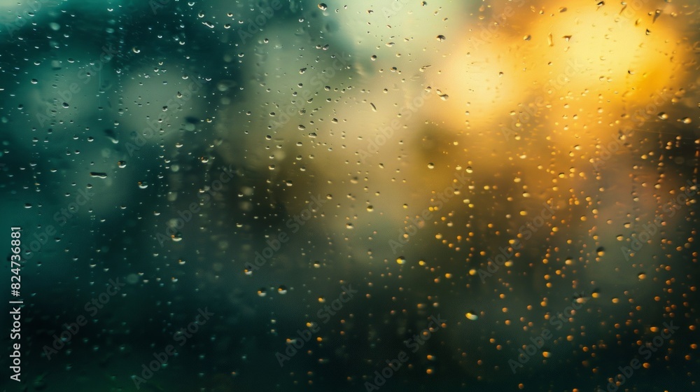 Blurry screen, drops on a window, a wallpaper Blurry screen, drops on a window, a wallpaper
