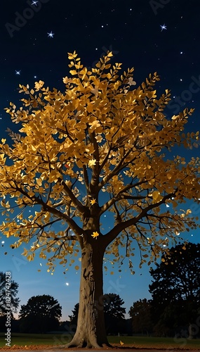 tree in the night © Aamar