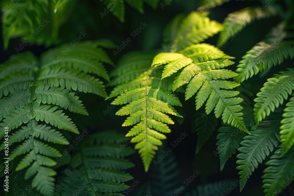 Leaves penetrate the sunlight Leaves penetrate the sunlight