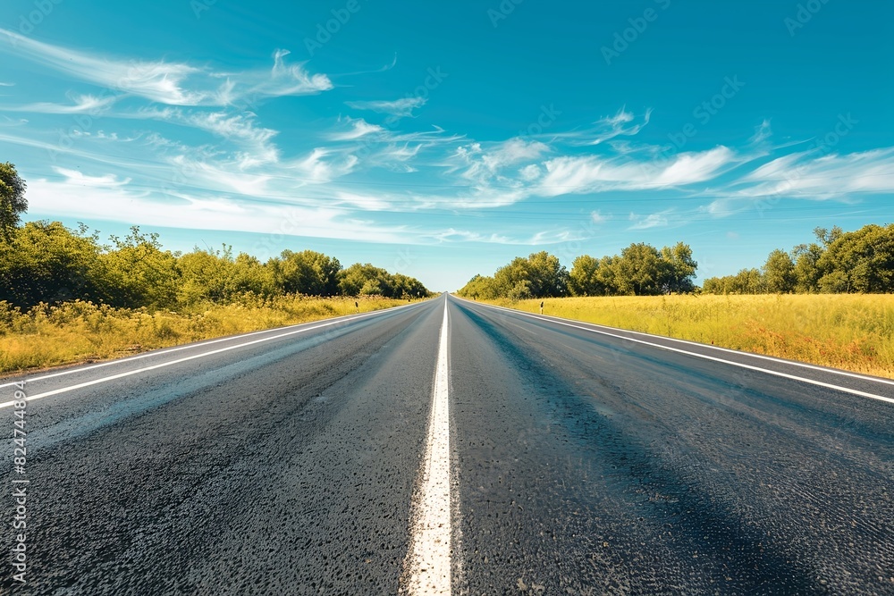 Perfekte Strecke: Europäische Landstraße für Fahrzeugpräsentationen Perfekte Strecke: Europäische Landstraße für Fahrzeugpräsentationen