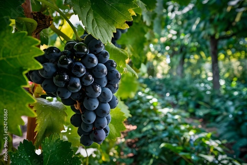 Wallpaper Mural ripe grape in the garden Torontodigital.ca