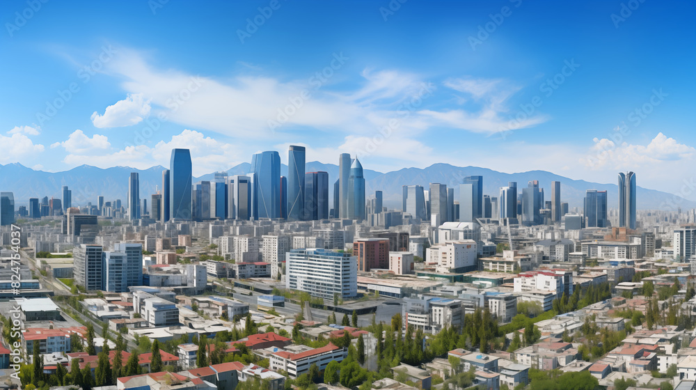 Beijing's Ascent: Soaring Skyscrapers Meet Lush Greenery Beijing's Ascent: Soaring Skyscrapers Meet Lush Greenery