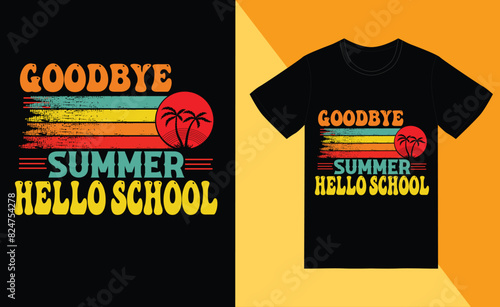 sunset vintage goodbye school hello summer