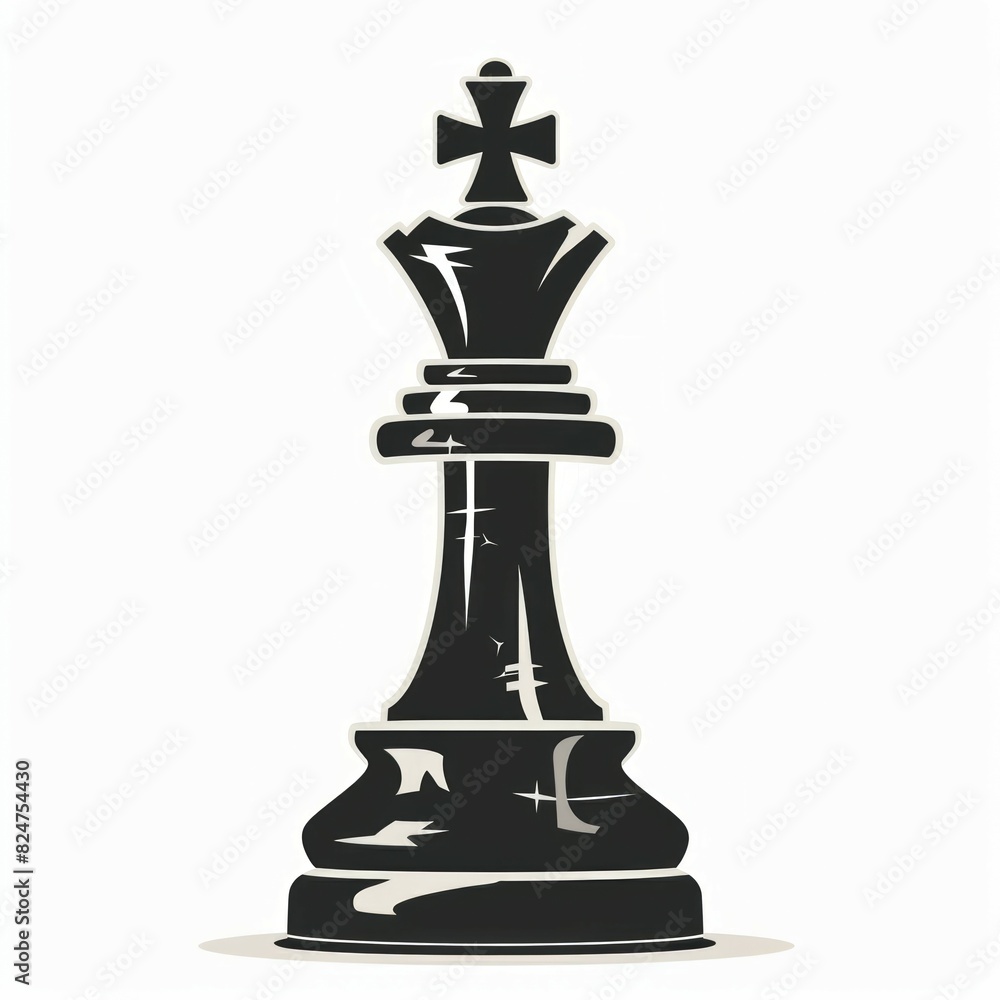 bishop chess piece king on white background
bishop chess piece king on white background