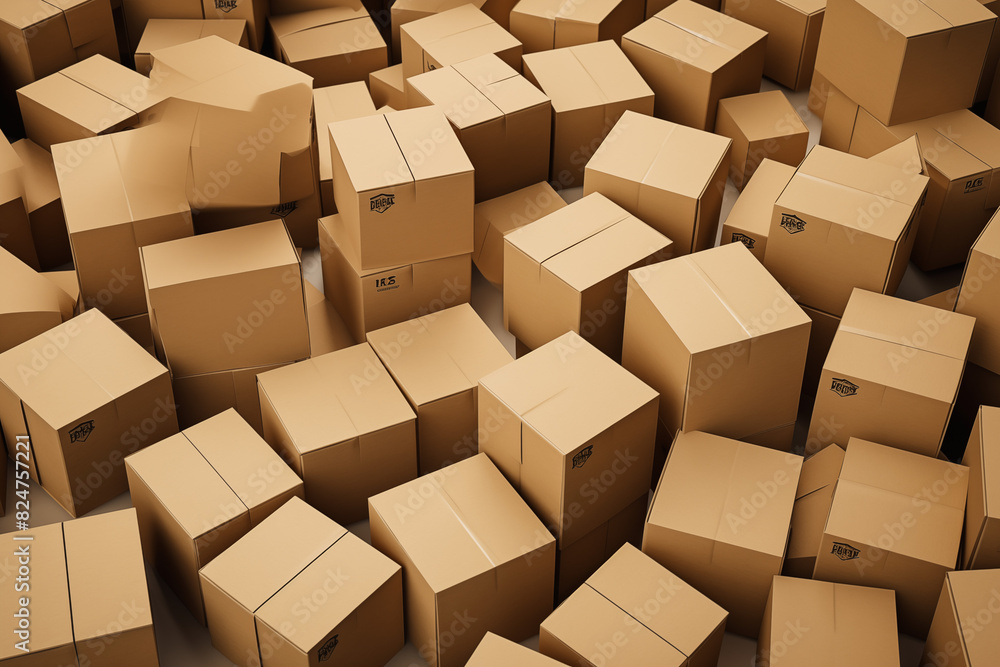 Image of several boxes. Moving. Job of mover. Logistics profession. Mover job offer. Purchase sale cardboard. Home delivery. Delivery company. Image of several boxes. Moving. Job of mover. Logistics profession. Mover job offer. Purchase sale cardboard. Home delivery. Delivery company.