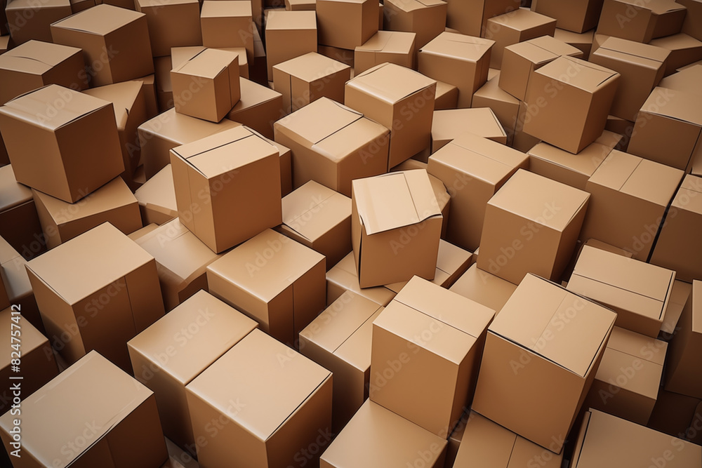 Image of several boxes. Moving. Job of mover. Logistics profession. Mover job offer. Purchase sale cardboard. Home delivery. Delivery company. Image of several boxes. Moving. Job of mover. Logistics profession. Mover job offer. Purchase sale cardboard. Home delivery. Delivery company.