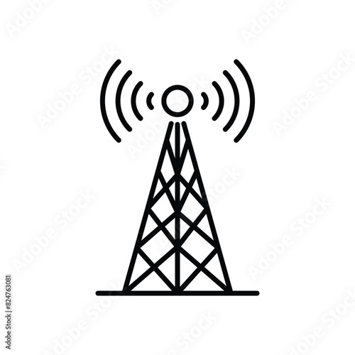 Radio Tower vector icon