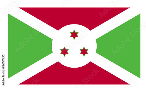Flagge - Burindi