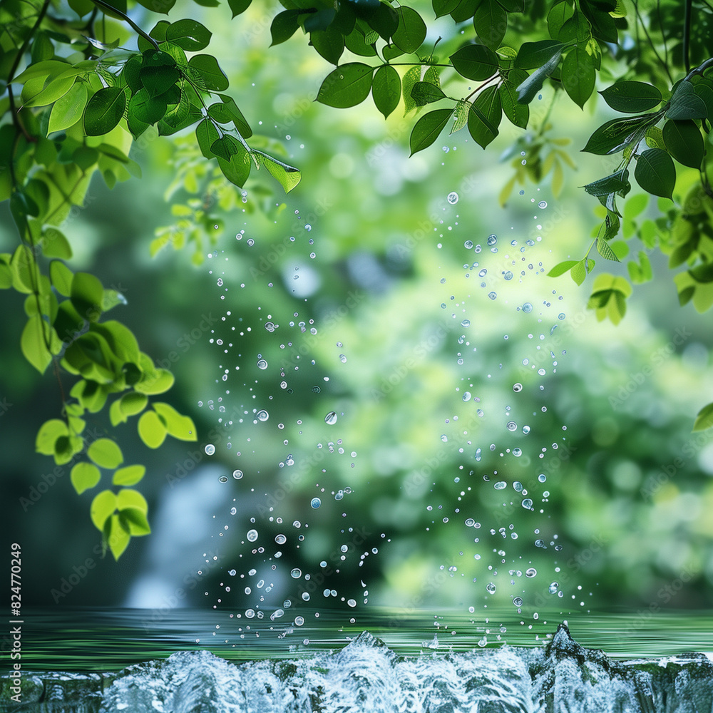 The Radiance of Green Leaves on a Sunny Day - A Captivating Display of Nature's Brilliance. The Radiance of Green Leaves on a Sunny Day - A Captivating Display of Nature's Brilliance.