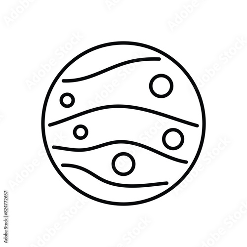 Mars vector icon