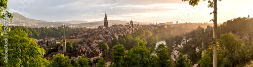Bern, Schweiz: Panorama der Stadt photo