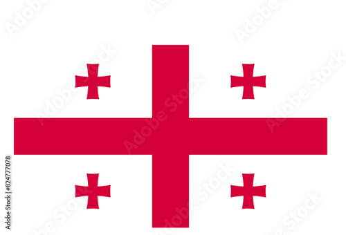 Flagge - Georgien