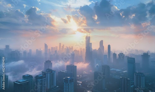 city skyline