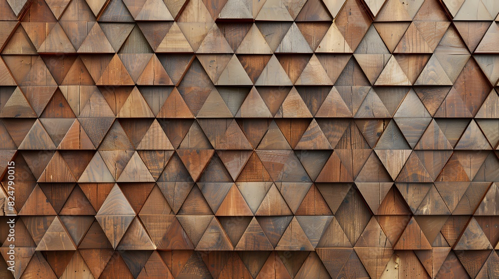 dark brown wooden geometric wall background with triangular patterns dark brown wooden geometric wall background with triangular patterns