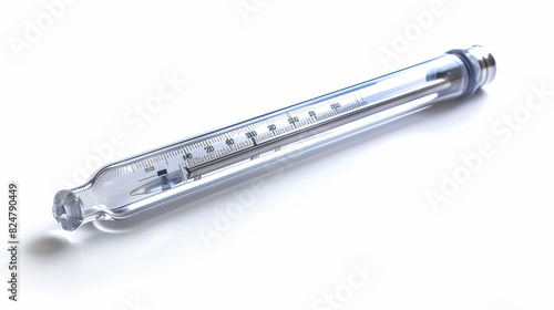 Thermometer Resting on White Surface photo