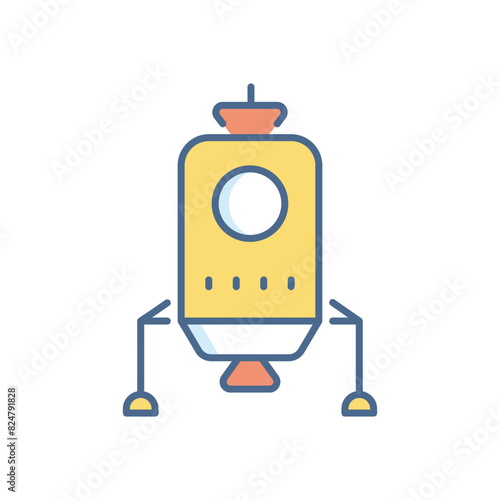 Lander vector icon