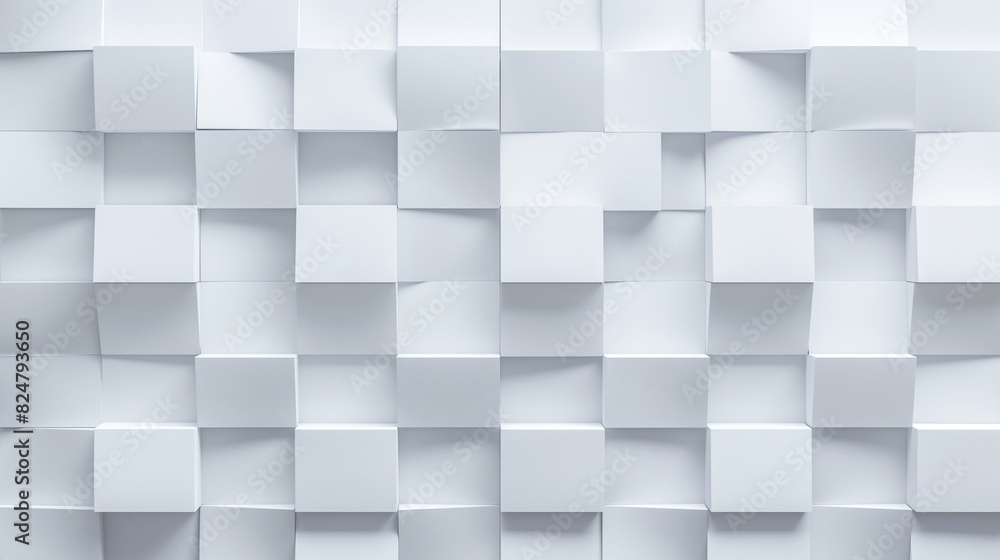 Abstract background white 3d cube Abstract background white 3d cube