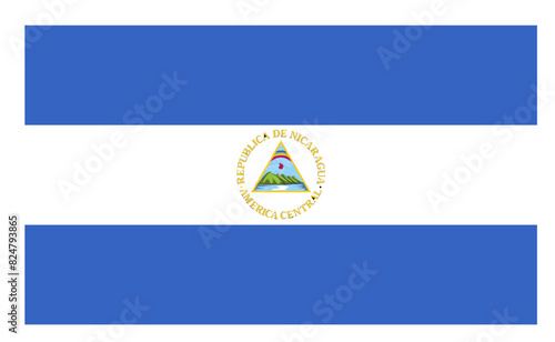 Flagge - Nicaragua