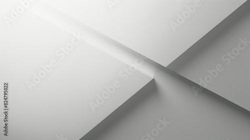 flat simple background white and gray color simple shadow