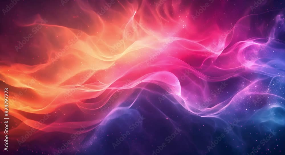 An abstract painting with vibrant colors and a sense of movement. An abstract painting with vibrant colors and a sense of movement.