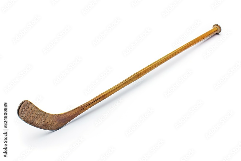Field hockey. Sports supplies for playing on a white background. Hockey stick and ball. Crossed sticks for hockey. Sports competition on the grass. Field hockey. Sports supplies for playing on a white background. Hockey stick and ball. Crossed sticks for hockey. Sports competition on the grass.