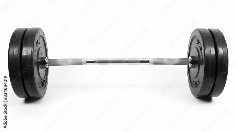 Pair of Dumbbells on White Background Pair of Dumbbells on White Background