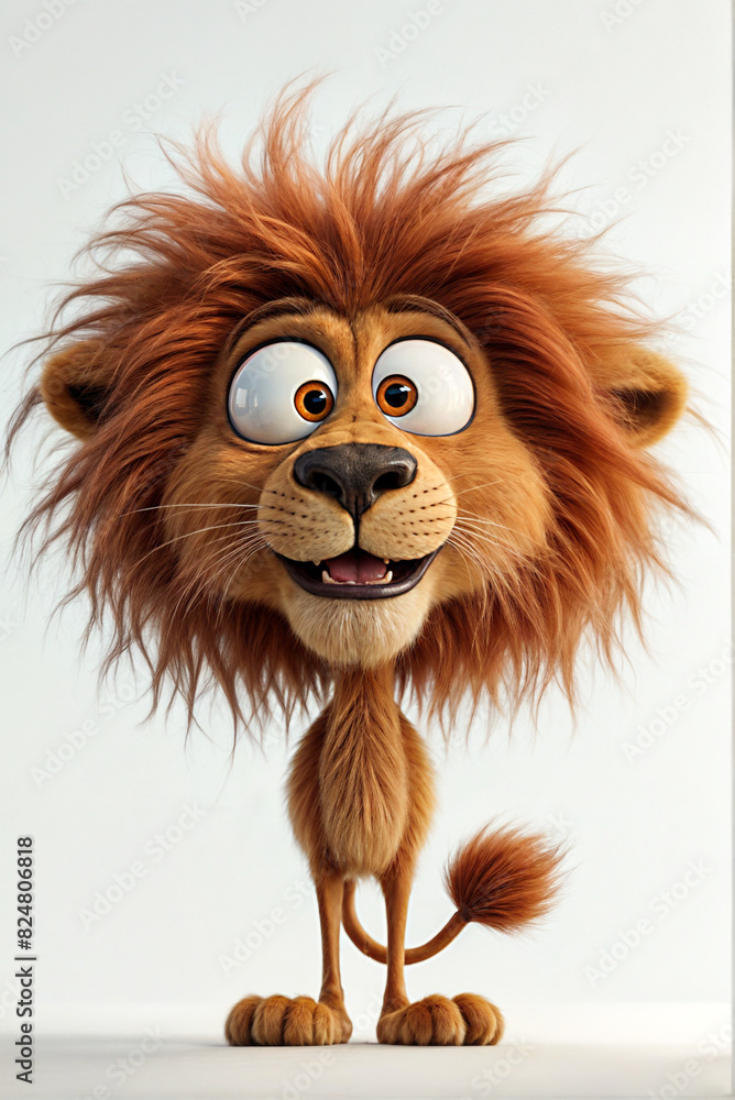 A Fallen King's Contemplation: Disheveled Mane in Stark Contrast A Fallen King's Contemplation: Disheveled Mane in Stark Contrast