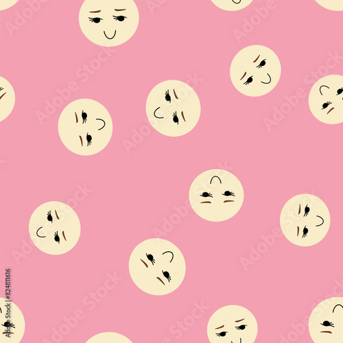 Art background, repeating print. Seamless colorful pattern.