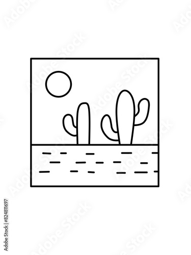 Square simple icons vector image