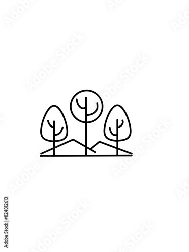 Square simple icons vector image