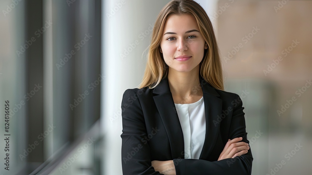 beautiful woman in the office. Selective focus beautiful woman in the office. Selective focus