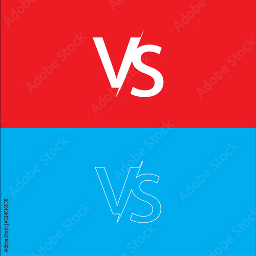 VS. Versus letter logo. Battle vs match, game, versus logo letters. Versus Or VS Letters Logo
symbol design template, simple vs logo design vector, flat versus icon.