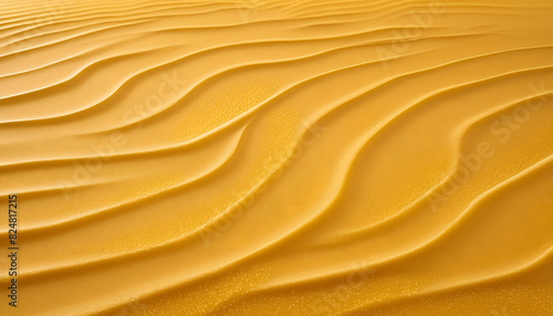 Yellow Sand Texture with Fine Grains and Waves © Carlos