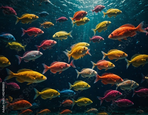 fish in aquarium © prodesignz22